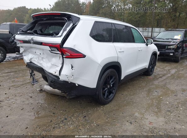 5TDAAAB53SS082628 2025 TOYOTA GRAND HIGHLANDER White Задня права чверть