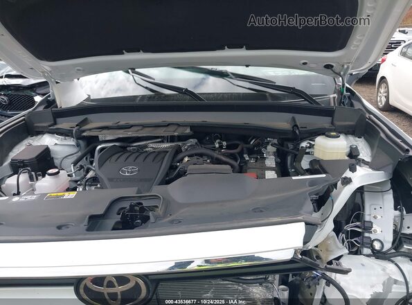 5TDAAAB56SS087080 2025 TOYOTA GRAND HIGHLANDER White უკანა ხედი