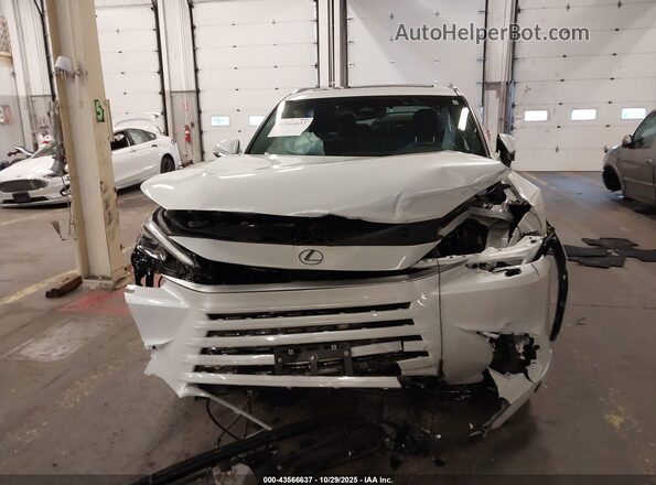 5TDAAAB64SS034869 2025 LEXUS TX 350 White ხელსაწყოთა პანელის ხედი