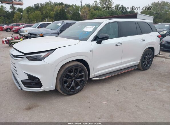 5TDABAB67SS009302 2025 LEXUS TX 500H White Передня ліва чверть