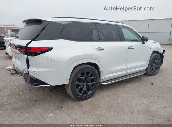 5TDABAB67SS009302 2025 LEXUS TX 500H White Задня права чверть