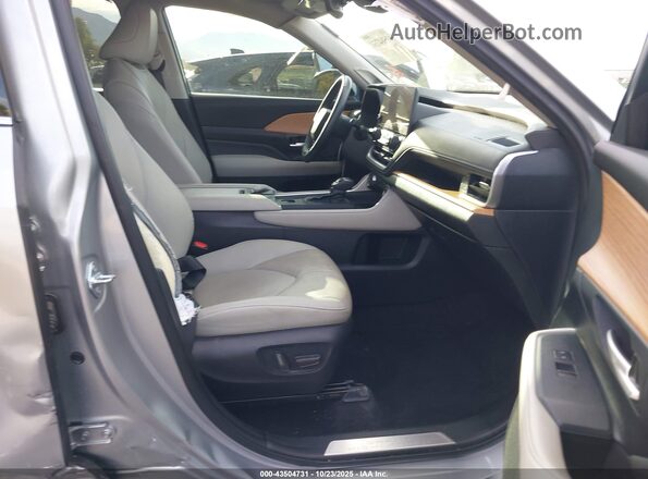 5TDACAB55RS018028 2024 TOYOTA LIMITED Silver Widok wnętrza z przodu