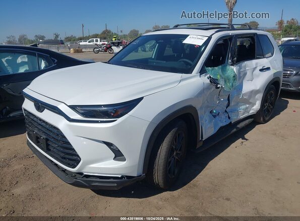 5TDACAB55SS064562 2025 TOYOTA HIGHLANDER HYBRID White Front left