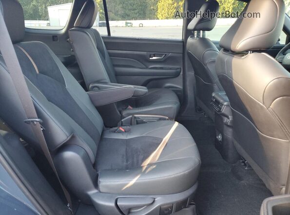 5TDADAB56SS016419 2025 TOYOTA LIMITED Blue Vista interior trasera