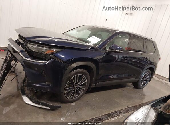 5TDADAB57RS009750 2024 TOYOTA HIGHLANDER HYBRID Blue Widok wnętrza 360 stopni