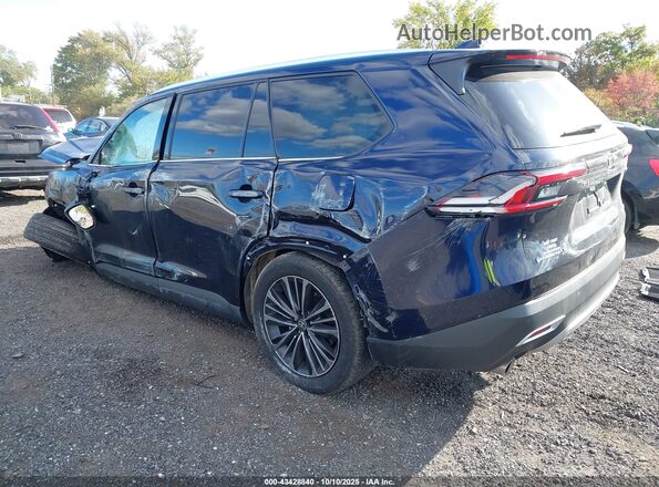 5TDADAB57SS012055 2025 TOYOTA HIGHLANDER HYBRID Blue Задня ліва чверть