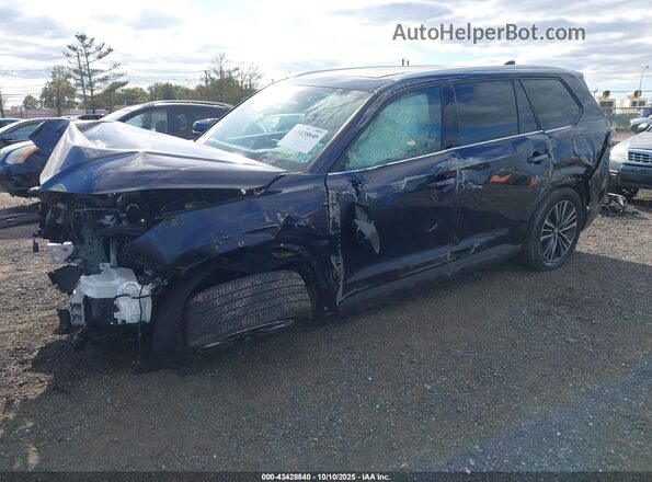 5TDADAB57SS012055 2025 TOYOTA HIGHLANDER HYBRID Blue Передня ліва чверть