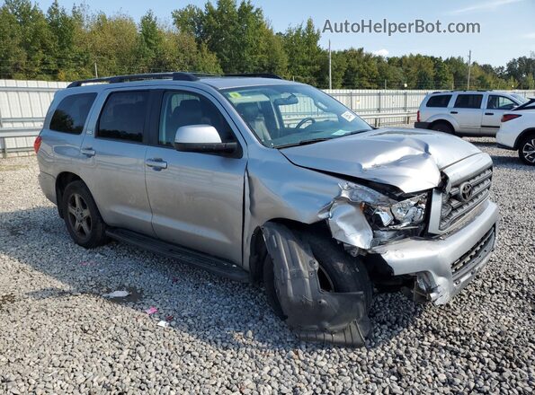 5TDBW5G10HS152887 2017 TOYOTA SEQUOIA Серебряный Передняя правая четверть