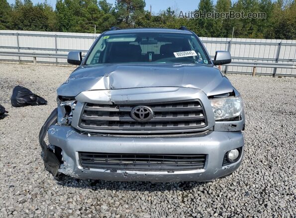 5TDBW5G10HS152887 2017 TOYOTA SEQUOIA Серебряный Вид спереди