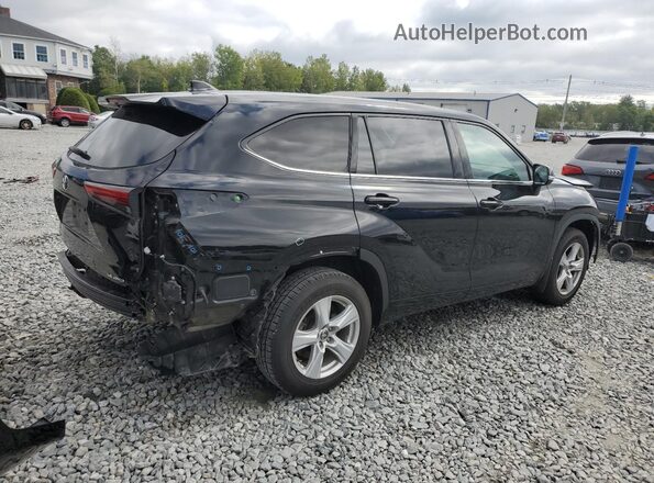 5TDBZRBH4LS515154 2020 TOYOTA HIGHLANDER Black Rear right