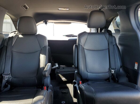 5TDCSKFC0PS102930 2023 TOYOTA SIENNA Black Vista de los asientos traseros