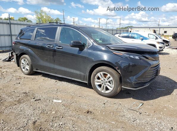 5TDCSKFC0PS102930 2023 TOYOTA SIENNA Black Delantero derecho
