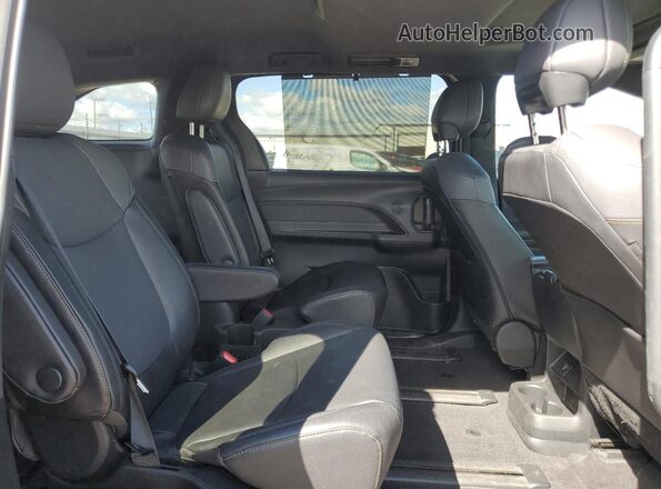 5TDCSKFC0PS102930 2023 TOYOTA SIENNA Black Vista interior trasera