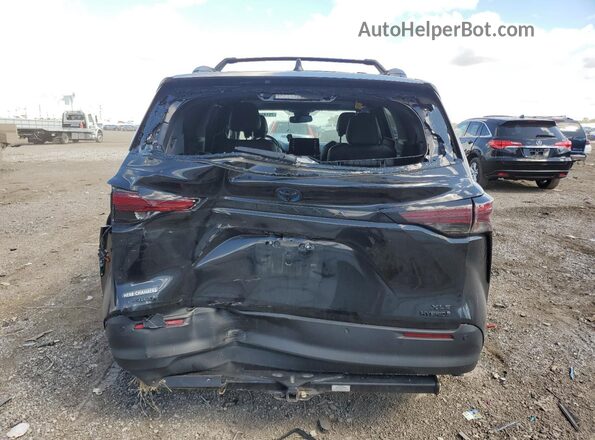 5TDCSKFC0PS102930 2023 TOYOTA SIENNA Black Vista trasera