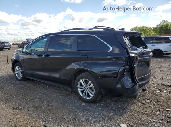 5TDCSKFC0PS102930 2023 TOYOTA SIENNA Black Trasero izquierdo