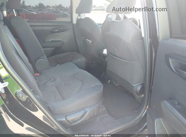 5TDCZRAH0MS072735 2021 TOYOTA HIGHLANDER Black VIN კოდის სტიკერის ხედი