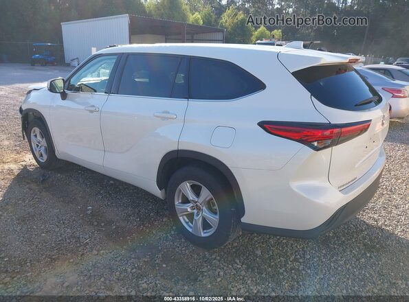 5TDCZRAH7LS512092 2020 TOYOTA HIGHLANDER White Rear left