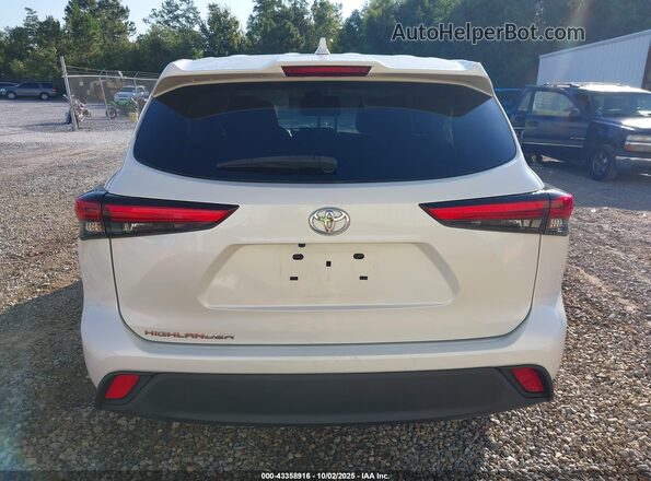 5TDCZRAH7LS512092 2020 TOYOTA HIGHLANDER White 