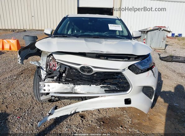 5TDCZRAH7LS512092 2020 TOYOTA HIGHLANDER White Rear interior view