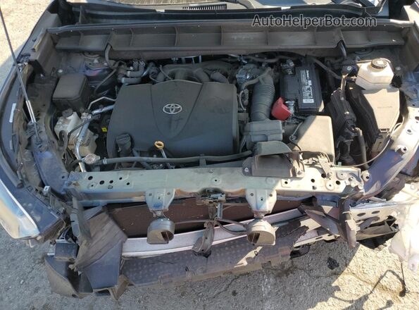 5TDCZRBH5MS532163 2021 TOYOTA HIGHLANDER Blue Вид підкапотного простору
