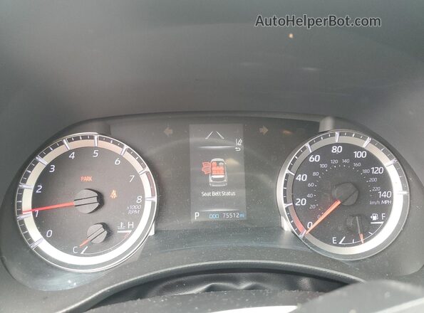 5TDCZRBH6MS135089 2021 TOYOTA HIGHLANDER Black Widok zestawu wskaźników