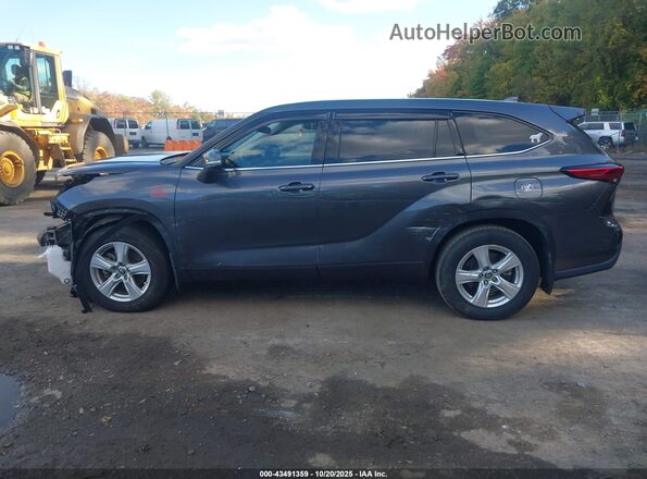 5TDCZRBH8MS090916 2021 TOYOTA HIGHLANDER Gray 