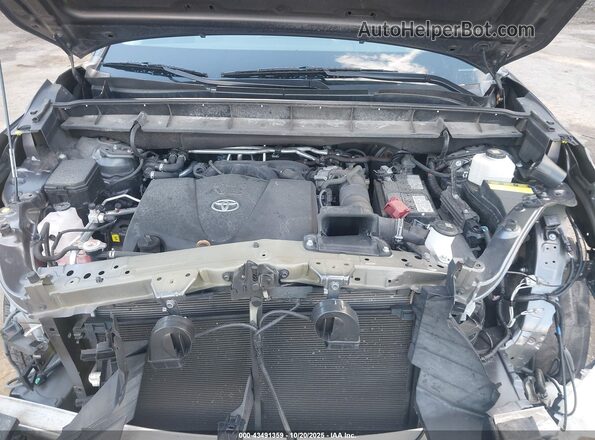 5TDCZRBH8MS090916 2021 TOYOTA HIGHLANDER Gray Вид ззаду