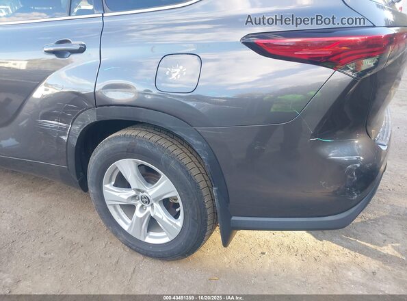 5TDCZRBH8MS090916 2021 TOYOTA HIGHLANDER Gray 
