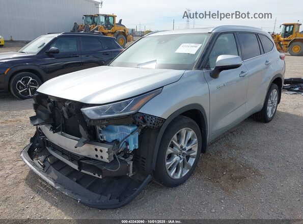 5TDDBRCH5MS015873 2021 TOYOTA LIMITED Silver წინა მარცხენა ხედი სამი მეოთხედიდან