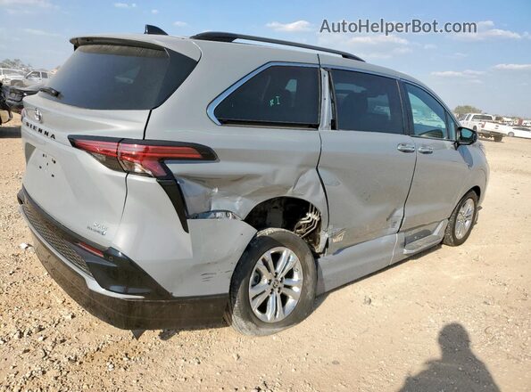 5TDDSKFC5PS074014 2023 TOYOTA SIENNA Gray Задня права чверть