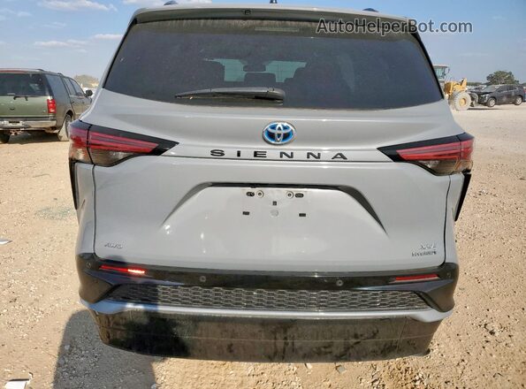 5TDDSKFC5PS074014 2023 TOYOTA SIENNA Gray Вид ззаду