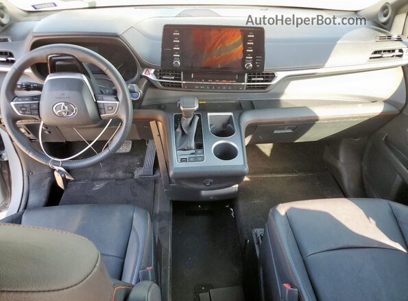 5TDDSKFC5PS074014 2023 TOYOTA SIENNA Gray Вид панелі приладів