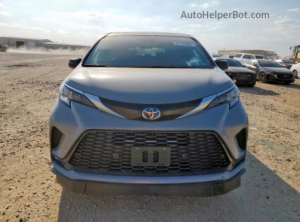 5TDDSKFC5PS074014 2023 TOYOTA SIENNA Gray Вид спереду