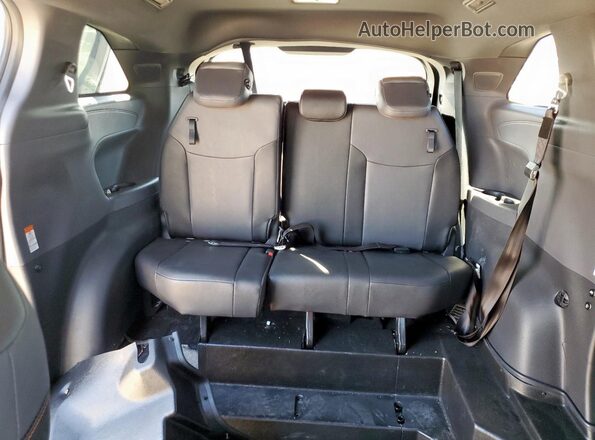 5TDDSKFC5PS074014 2023 TOYOTA SIENNA Gray Вид задніх сидінь