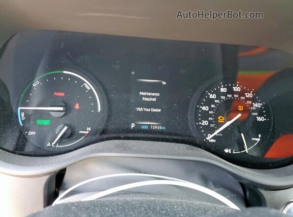 5TDDSKFC5PS074014 2023 TOYOTA SIENNA Gray Вид щитка приладів