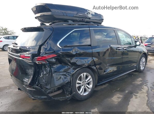 5TDDSKFC6MS019311 2021 TOYOTA SIENNA Black Tył prawy