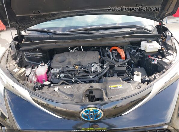 5TDDSKFC6MS019311 2021 TOYOTA SIENNA Black Widok z tyłu