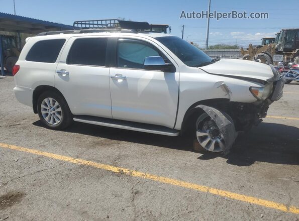 5TDDW5G13GS145679 2016 TOYOTA SEQUOIA White Przód prawy