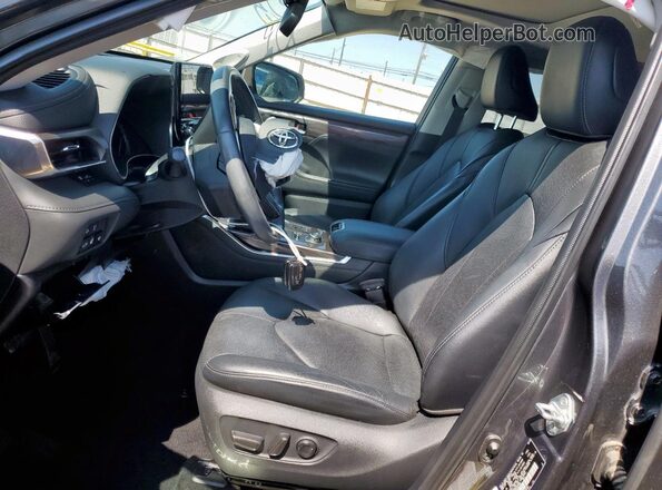 5TDDZRBH7MS057586 2021 TOYOTA LIMITED Gray Front interior view