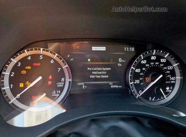5TDDZRBH7MS057586 2021 TOYOTA LIMITED Gray Instrument cluster view