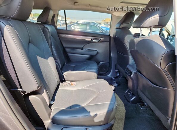 5TDDZRBH7MS057586 2021 TOYOTA LIMITED Gray Rear interior view