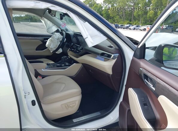 5TDDZRBH9LS004046 2020 TOYOTA LIMITED White Սալոնի դիմացի տեսք