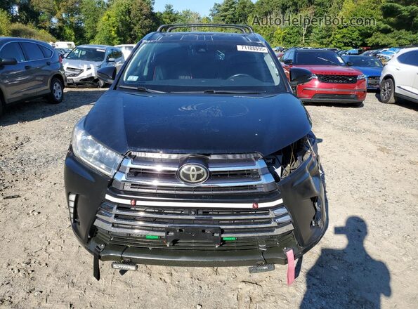 5TDDZRFH0JS867373 2018 TOYOTA LIMITED Black 