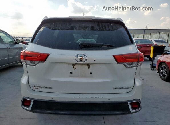 5TDDZRFH6JS867541 2018 TOYOTA LIMITED White 