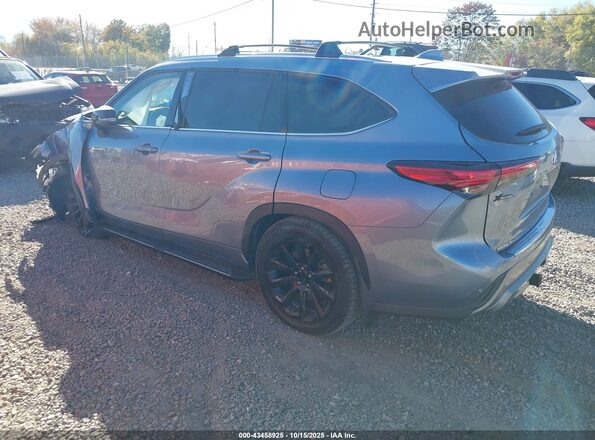 5TDEBRCH6MS066688 2021 TOYOTA HIGHLANDER HYBRID Синий 