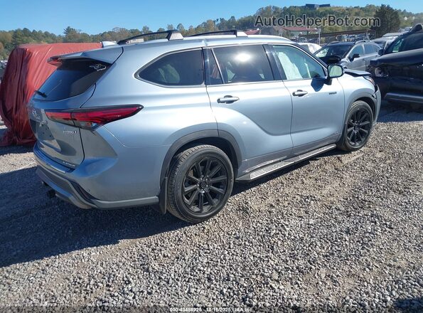 5TDEBRCH6MS066688 2021 TOYOTA HIGHLANDER HYBRID Синий 