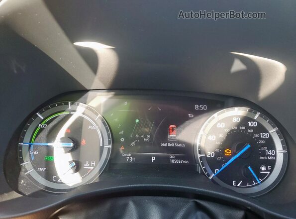 5TDEBRCH9MS021065 2021 TOYOTA HIGHLANDER HYBRID White 
