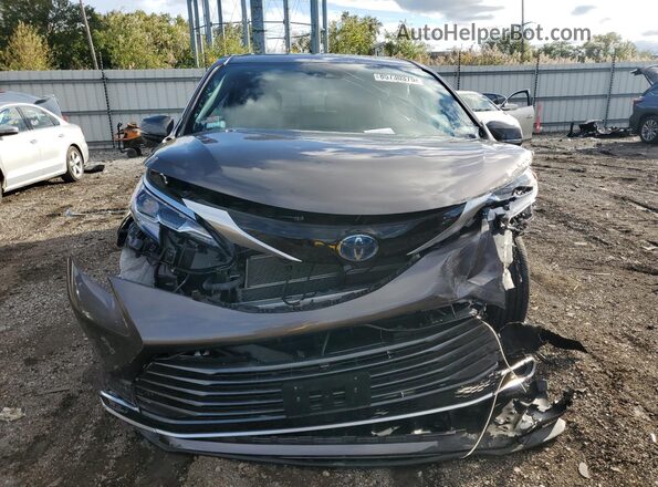 5TDESKFC2PS092166 2023 TOYOTA LIMITED Gray Դիմացի տեսք