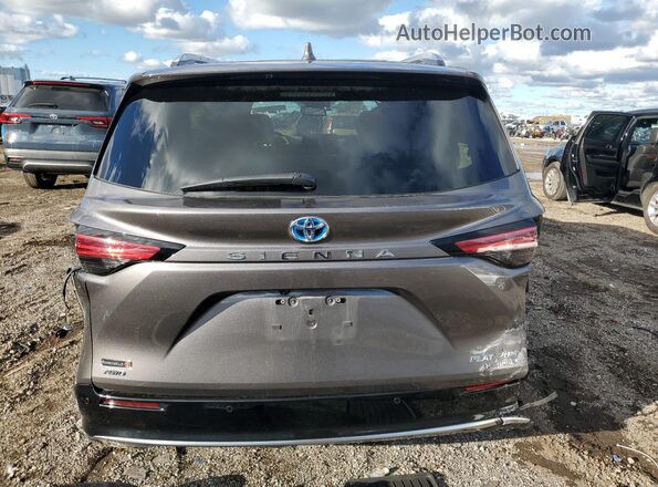 5TDESKFC2PS092166 2023 TOYOTA LIMITED Gray Հետևի տեսք