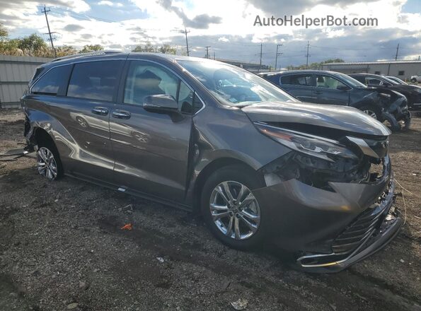 5TDESKFC2PS092166 2023 TOYOTA LIMITED Gray Առջևի աջ